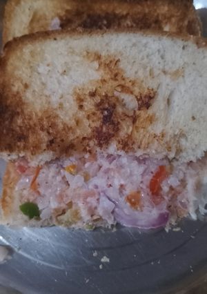 मलाई सैण्डविच(malai sandwich recipe in hindi) रेसिपी मुख्य फोटो