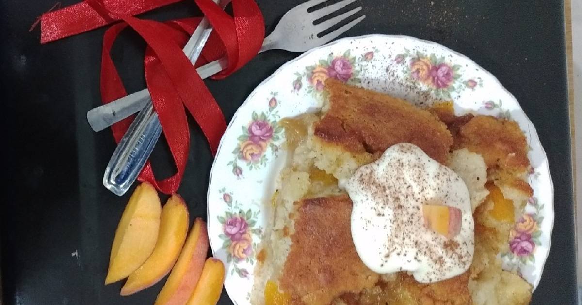 Peach Upside-Down Bundt Cake Recipe by Taylor Haston - Cookpad