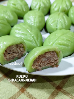 Foto resep Kue Ku Isi Kacang Merah