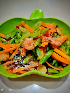 Foto resep Tumis wortel dan buncis