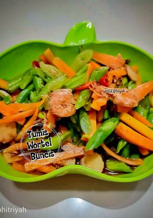 Foto resep Tumis wortel dan buncis