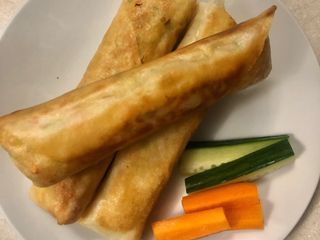Vegetarian Tofu Spring Rolls