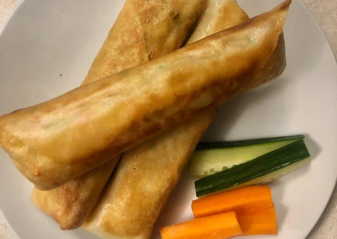 Vegetarian Tofu Spring Rolls