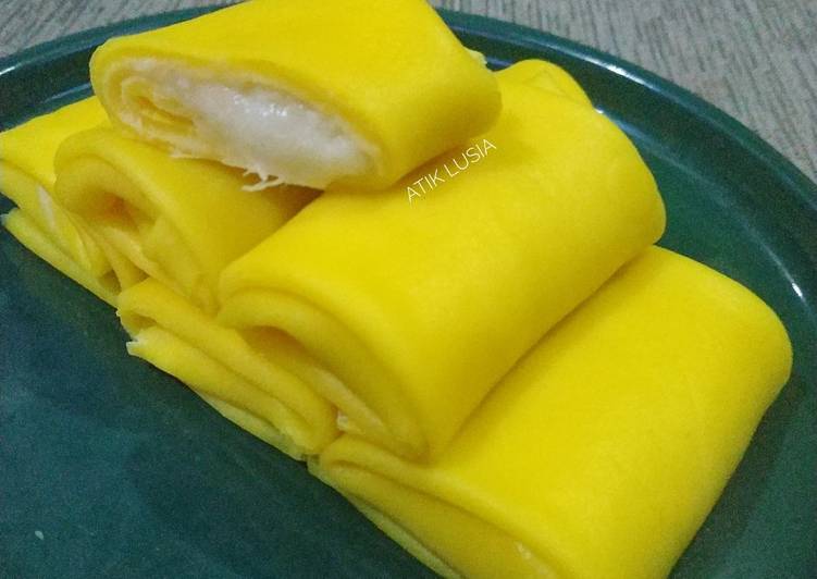 urutan  Pancake Durian Jadi, Lezat Sekali