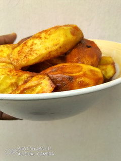 A picture of Peppered Fried Sweet Potatoes.