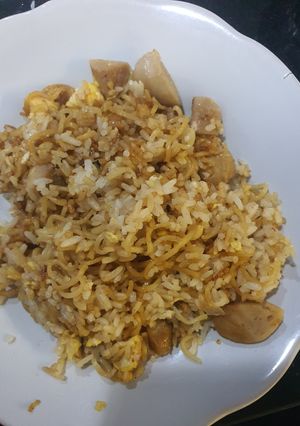 Foto resep Otokowok Indomie Goreng (Nasi goreng mie)