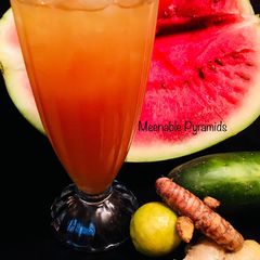 A picture of Water melon cooler.