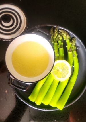 Una foto de Ensalada Fresca de Espárragos