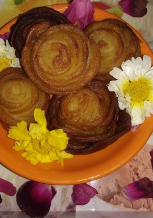 A picture of Gulab Pitha (Bengali Sweet).