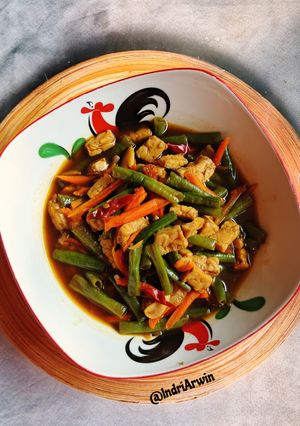 Foto resep Tumis Kacang Panjang Tempe Wortel