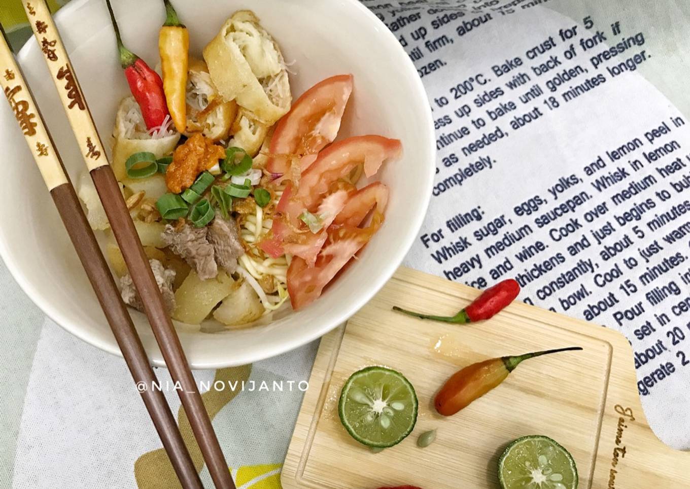 Soto mie kikil bogor