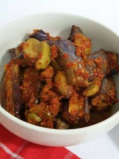 Foto resep Terong&jengkol balado