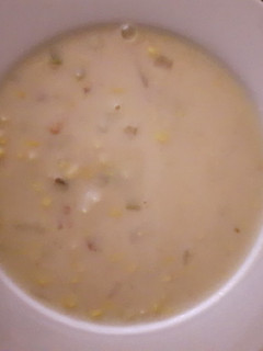 A picture of Corn Chowder.