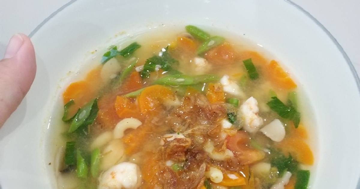 Resep Sup Udang (Mpasi Anak 1+) oleh Erika Sintia Dewi Cookpad