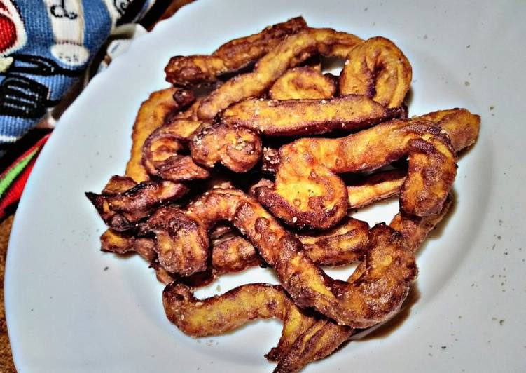 Recipe of Award-winning Savory churros with fresh potatoes#allstarscontest