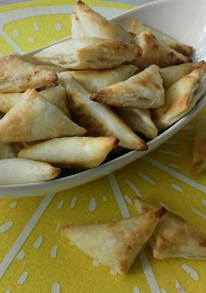 Egyszerű "sonkás háromszög" recept fotója