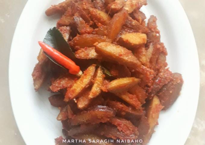 Balado Jengkol Kering