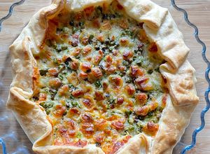 Foto di #648 Torta salata con piselli e pancetta 🫛🥓🥚🧀
