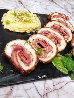 صورة لوصفة كوردون بلو بالسلامي 🐔🌀 Cordon Bleu
