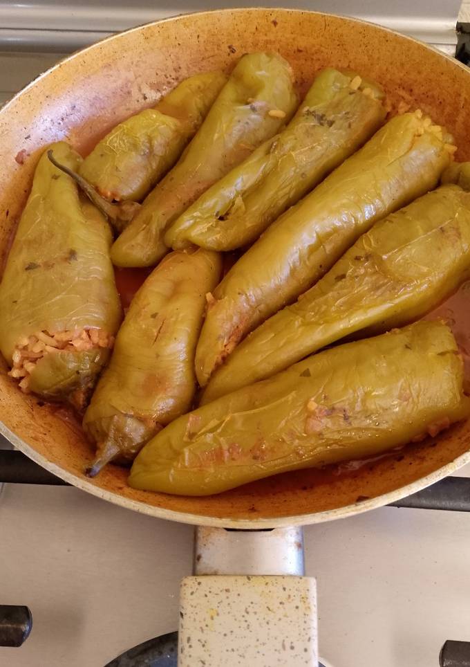 صورة فلفل الحلو معمر بالارز المصري