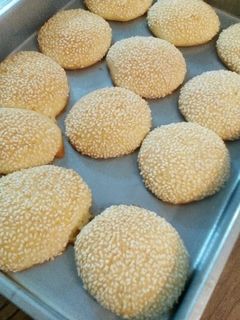 عکسی از دستور کلوچه کنجدی