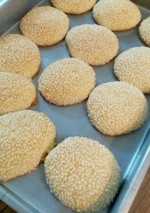 عکسی از دستور کلوچه کنجدی