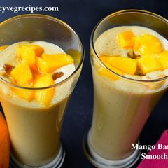 A picture of Healthy Mango Banana smoothie.