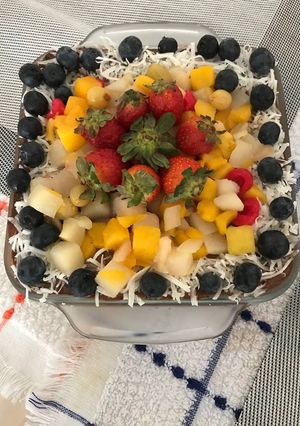 Una foto de Receta Salvadora. Puding de Chocolate a lo Carmelita