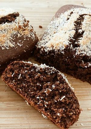 Une photo de Moelleux choco-coco🍫