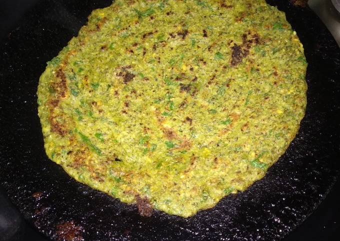 Moong dal chilla