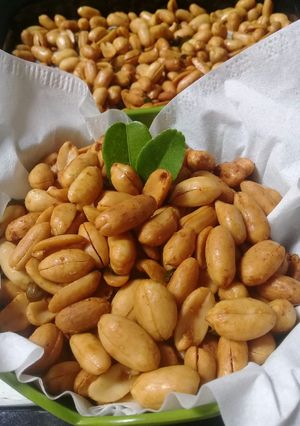 Foto resep Kacang bawang renyah... tanpa santan