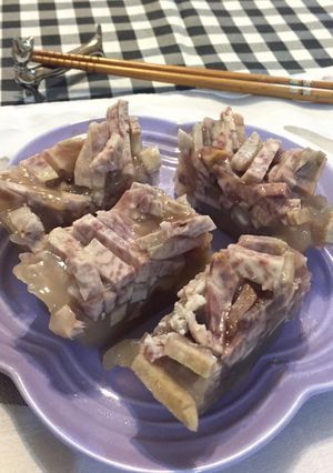 水晶芋頭籤 的食譜成品照片