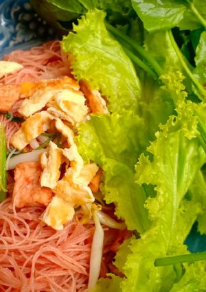 รูปของ ผัดหมี่แดง(มังสวิรัติ)