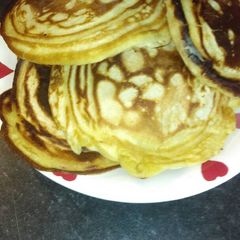 A picture of Fluffy pancakes.