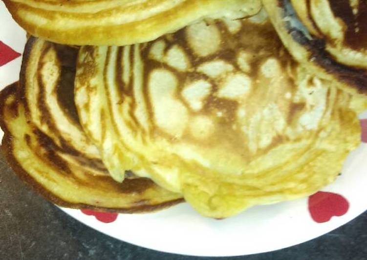 Recipe of Super Quick Homemade Fluffy pancakes