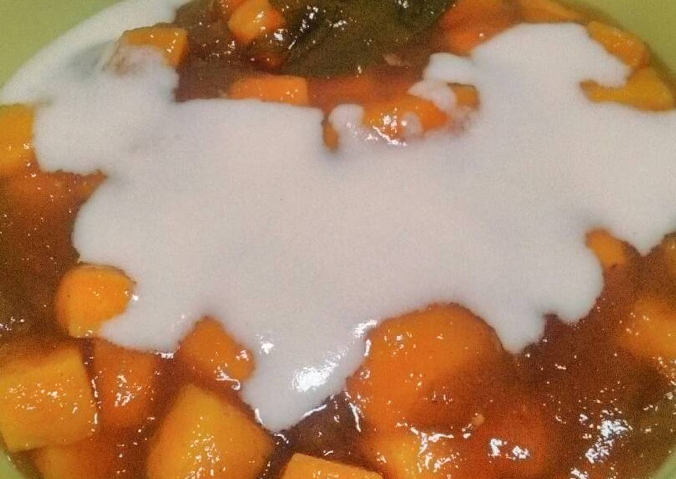 Kolak ubi bubur sagurangi
