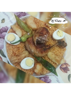 صورة لوصفة تليتلي بالدجاج