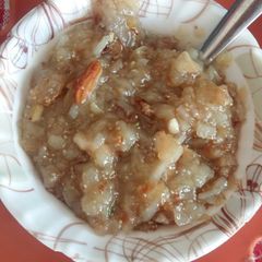 A picture of Potato Halwa.