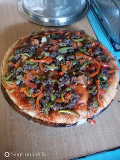 A picture of Simple pizza recipe.