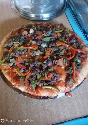 A picture of Simple pizza recipe.