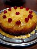 Torta invertida de ananá (piña)