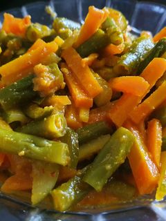 Foto resep Acar Kuning (Buncis, Wortel, Timun)