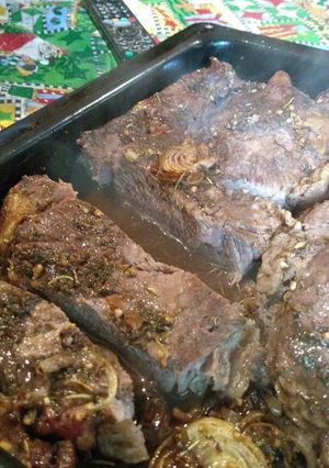 Una foto de Carne al horno