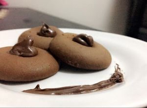 صورة لوصفة كوكيز النوتيلا 🍪