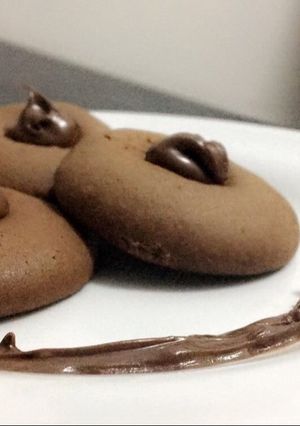 صورة لوصفة كوكيز النوتيلا 🍪