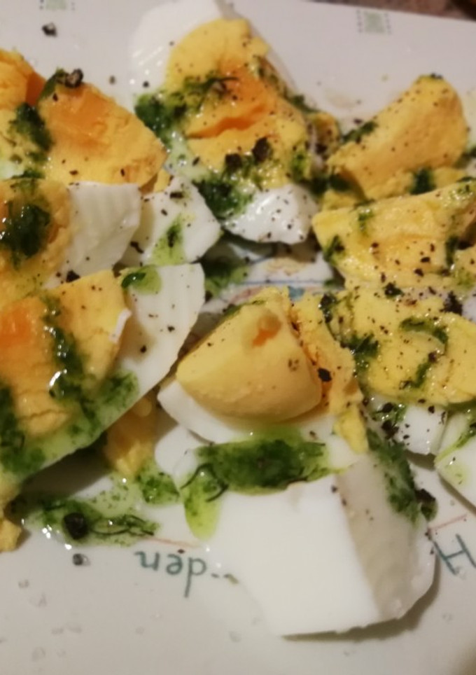 Una foto de Ensalada de huevos
