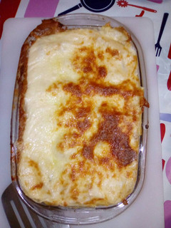Una foto de Lasaña de atún