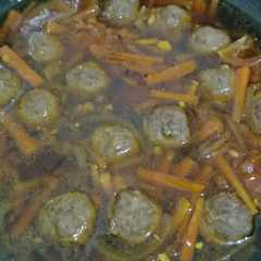 รูปของ Beefballs Teriyaki (Bola-bola daging)
