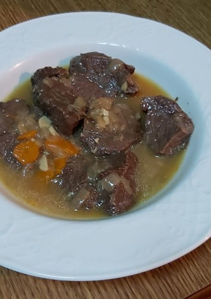 Una foto de Carrilleras de ternera en salsa
