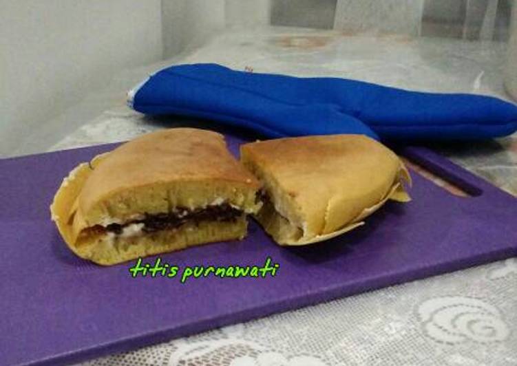 Resep: EnakMartabak teflon ala dapur dina